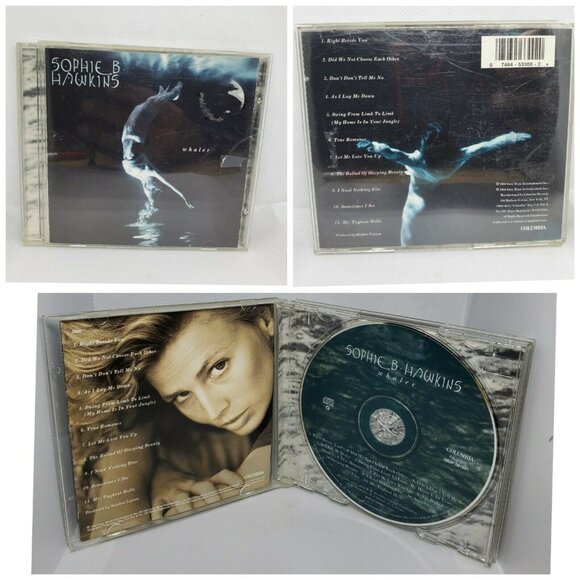 Whaler by Sophie B. Hawkins CD 1994 - Columbia Records, No Scratches, Excellent - Picture 2 of 10